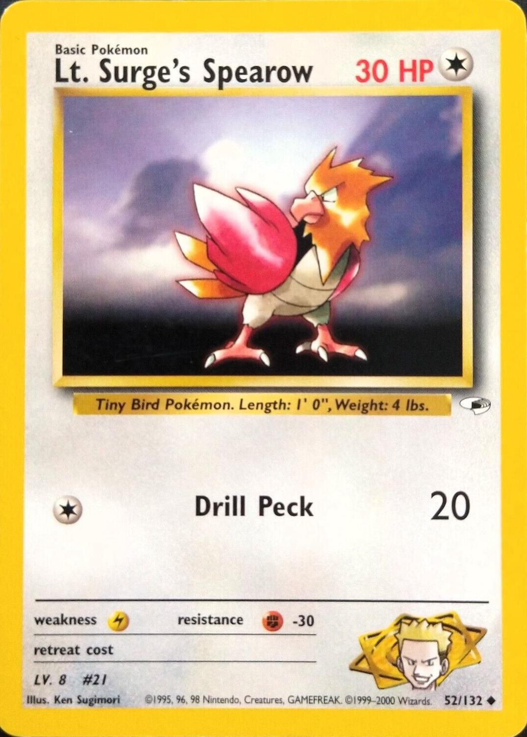 Lt. Surge's Spearow